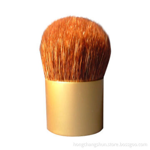 Kabuki Brush with Aluminum Handle, Goat/Synthetic Bristles, OEM and ODM Orders are Welcome